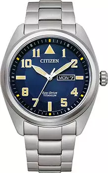 Японские наручные мужские часы Citizen BM8560-88LE. Коллекция Super Titanium