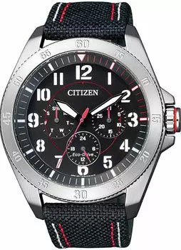 Японские наручные мужские часы Citizen BU2030-17E. Коллекция Eco-Drive