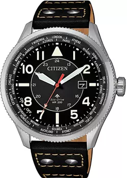 Японские наручные мужские часы Citizen BX1010-02E. Коллекция Promaster