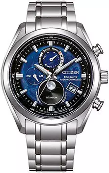 Японские наручные мужские часы Citizen BY1010-81L. Коллекция Radio Controlled