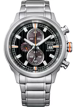 Японские наручные мужские часы Citizen CA0730-85E. Коллекция Eco-Drive