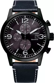 Японские наручные мужские часы Citizen CA0745-29E. Коллекция Eco-Drive
