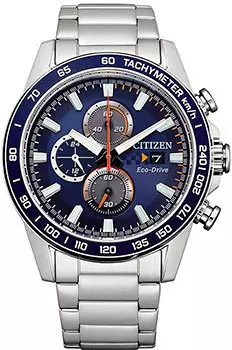 Японские наручные мужские часы Citizen CA0781-84L. Коллекция Chronograph