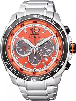 Японские наручные мужские часы Citizen CA4234-51X. Коллекция Eco-Drive