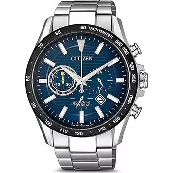 Японские наручные мужские часы Citizen CA4444-82L. Коллекция Eco-Drive