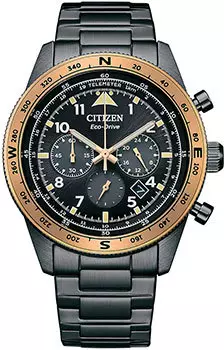 Японские наручные мужские часы Citizen CA4556-89E. Коллекция Eco-Drive