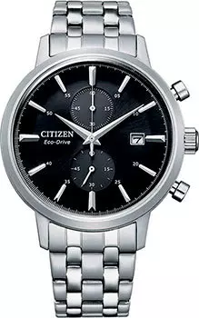 Японские наручные мужские часы Citizen CA7060-88E. Коллекция Eco-Drive
