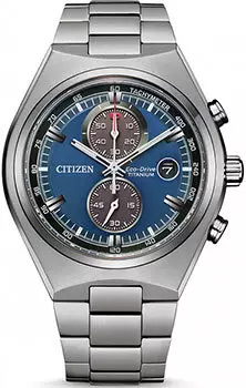 Японские наручные мужские часы Citizen CA7090-87L. Коллекция Super Titanium