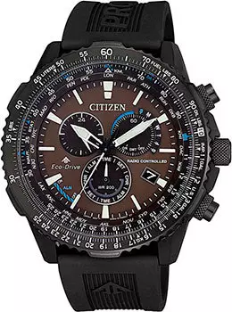 Японские наручные мужские часы Citizen CB5005-13X. Коллекция Radio Controlled