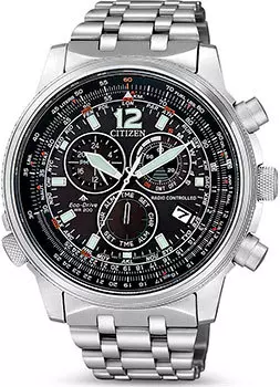 Японские наручные мужские часы Citizen CB5860-86E. Коллекция Promaster