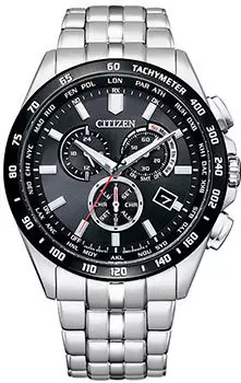 Японские наручные мужские часы Citizen CB5874-90E. Коллекция Radio Controlled
