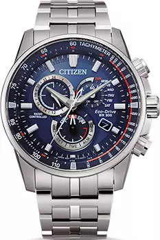 Японские наручные мужские часы Citizen CB5880-54L. Коллекция Radio Controlled