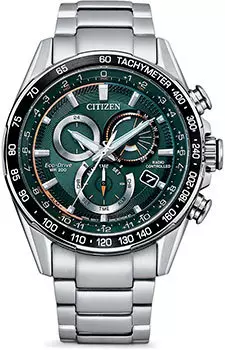Японские наручные мужские часы Citizen CB5914-89X. Коллекция Radio Controlled