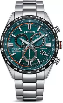 Японские наручные мужские часы Citizen CB5946-82X. Коллекция Radio Controlled