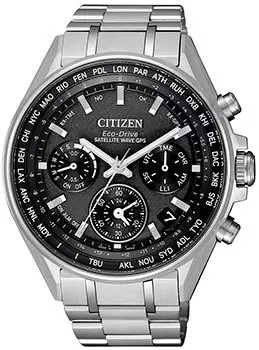 Японские наручные мужские часы Citizen CC4000-59E. Коллекция Satellite Wave GPS
