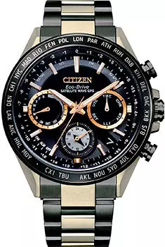 Японские наручные мужские часы Citizen CC4016-75E. Коллекция Satellite Wave GPS