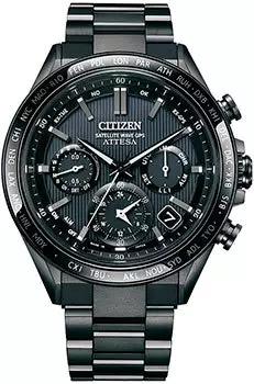 Японские наручные мужские часы Citizen CC4055-65E. Коллекция Attesa