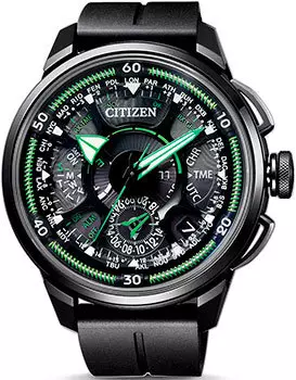 Японские наручные мужские часы Citizen CC7005-16E. Коллекция Satellite Wave