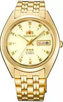 Японские наручные мужские часы Orient AB00001C. Коллекция Three Star
