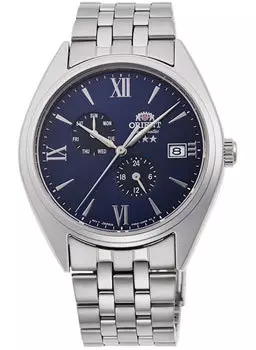 Японские наручные мужские часы Orient RA-AK0505L10B. Коллекция Three Star
