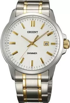 Японские наручные мужские часы Orient UNE5001W. Коллекция Classic Design