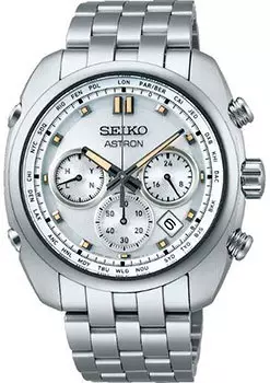 Японские наручные мужские часы Seiko SBXY025. Коллекция Astron
