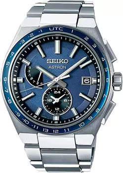 Японские наручные мужские часы Seiko SBXY037. Коллекция Astron