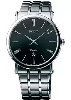 Японские наручные мужские часы Seiko SKP393P1. Коллекция Premier