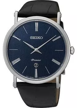 Японские наручные мужские часы Seiko SKP397P1. Коллекция Premier