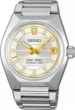 Японские наручные мужские часы Seiko SLA087J1. Коллекция King Seiko