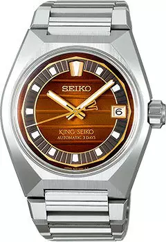 Японские наручные мужские часы Seiko SLA089J1. Коллекция King Seiko