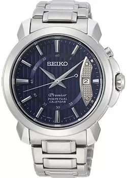 Японские наручные мужские часы Seiko SNQ157P1. Коллекция Premier