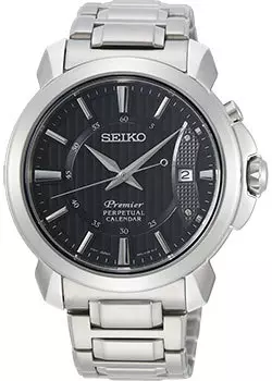 Японские наручные мужские часы Seiko SNQ159P1. Коллекция Premier