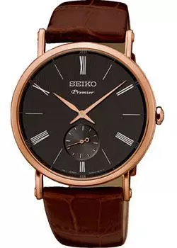 Японские наручные мужские часы Seiko SRK040P1. Коллекция Premier