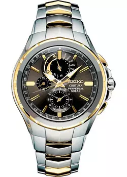 Японские наручные мужские часы Seiko SSC376. Коллекция Coutura