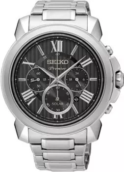 Японские наручные мужские часы Seiko SSC597P1. Коллекция Premier