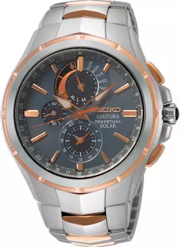Японские наручные мужские часы Seiko SSC788. Коллекция Coutura