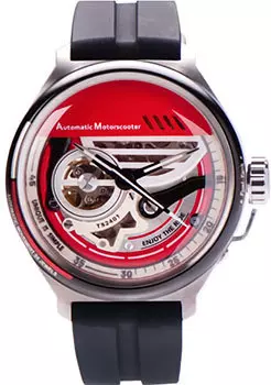 Японские наручные мужские часы TACS TS2401B. Коллекция Automatic Motorscooter