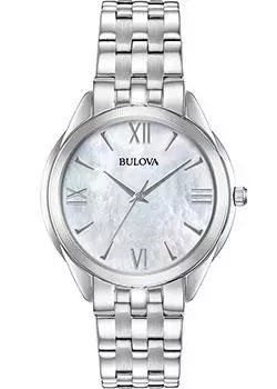 Японские наручные женские часы Bulova 96L268. Коллекция Classic