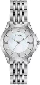 Японские наручные женские часы Bulova 96M151. Коллекция Classic