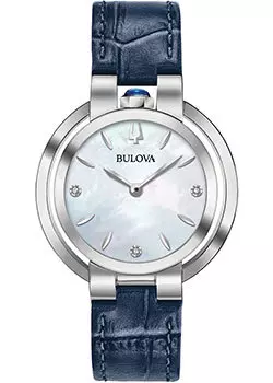 Японские наручные женские часы Bulova 96P196. Коллекция Rubaiyat