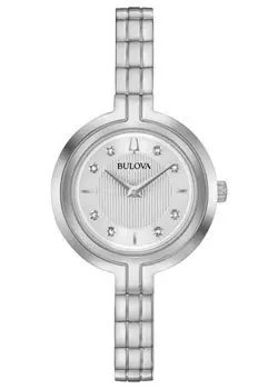 Японские наручные женские часы Bulova 96P214. Коллекция Rhapsody