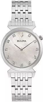 Японские наручные женские часы Bulova 96P216. Коллекция Regatta