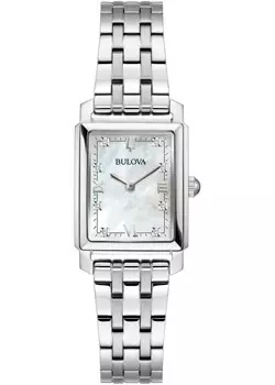 Японские наручные женские часы Bulova 96P244. Коллекция Sutton