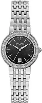 Японские наручные женские часы Bulova 96R241. Коллекция Diamonds