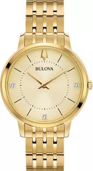 Японские наручные женские часы Bulova 97P123. Коллекция Classic