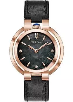 Японские наручные женские часы Bulova 97P139. Коллекция Rubaiyat