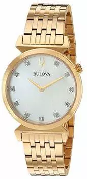 Японские наручные женские часы Bulova 97P149. Коллекция Regatta