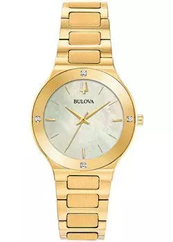 Японские наручные женские часы Bulova 97R102. Коллекция Millennia