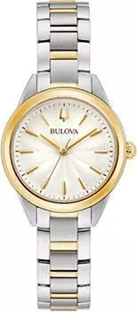 Японские наручные женские часы Bulova 98L277. Коллекция Sutton